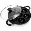 WUWEOT Aebleskiver Pan, Non Stick Appe Grill, 3.15" Appam Maker