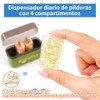 YL TRD Weekly Pill Organizer 1 Time a Day (4cubicle)