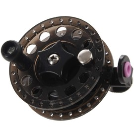 Fly Fishing Reel, Saltwater Fly Reel Fly Fishing Reels,Fly Fishing Tackle Round Tackle Wheel Ice Fishing Reels Plastic