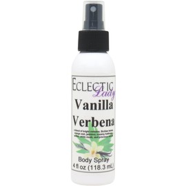 Eclectic Lady Vanilla Verbena Linen Spray, 2 ounces Sheet and Linen Spray - No Artificial Colors, Parabens, or Preservatives - Long-Lasting Scent for Bed, Fabric & Pillow