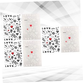 LALAFINA 6pcs Creative Snake Manicure Stickers Traceless Decorative Nail Art for Women Fun Designs for Home Salon Use Safe and Material for Personal Expression