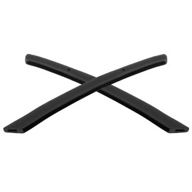 Vonxyz Rubber Ear Socks Replacement for Oakley Wire Tap 2.0 OO4145 Sunglass - Black