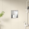Bernkot Stainless Steel Shower Niche 12" X 12" Brushed No