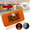 Daiilg 24V Car Truck LED Side Marker Light Amber Indicator