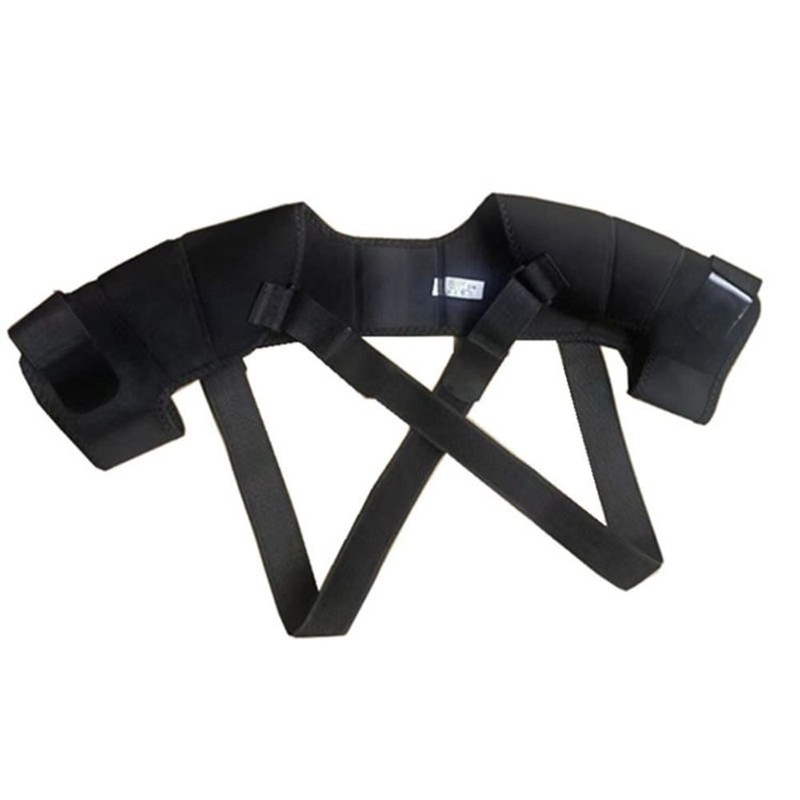 Q 큐 양쪽 어깨 스포츠 크로스 스트랩 조절가능 어깨아대 Adjustable