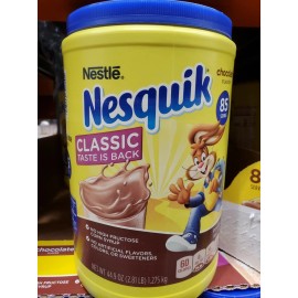 Nestle Nesquik Chocolate Flavor 2.61Lb Chocolate Powder 85 Servings 41.9oz