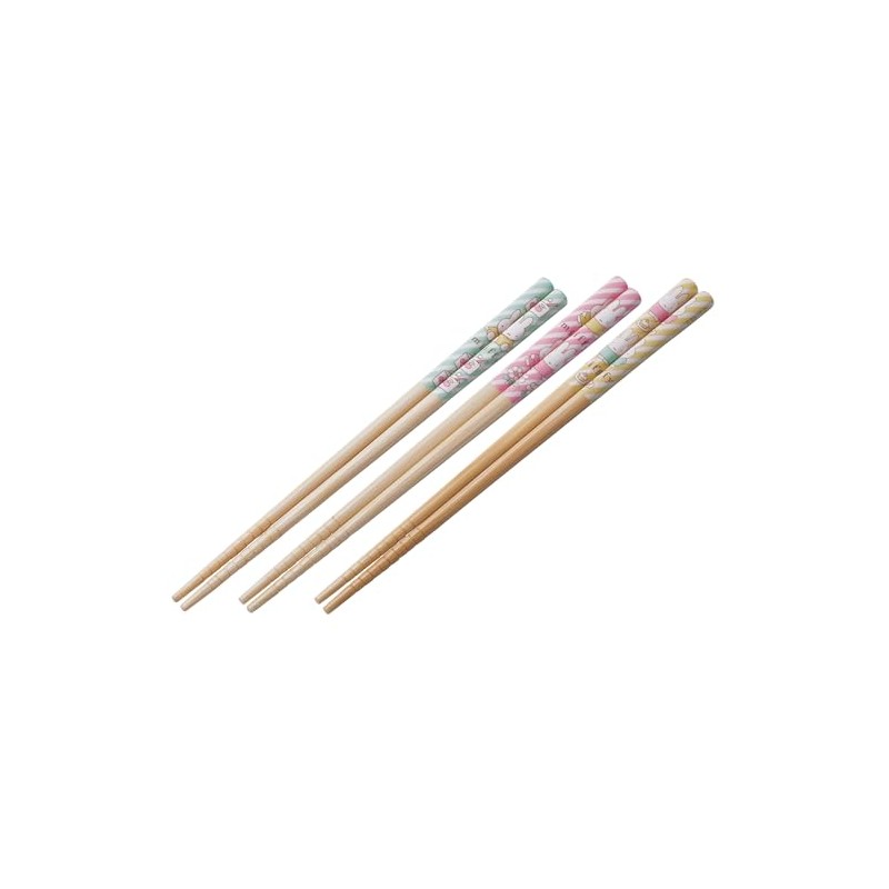Skater ANT4T-A Bamboo Chopsticks, 8.3 inches (21 cm), Set of