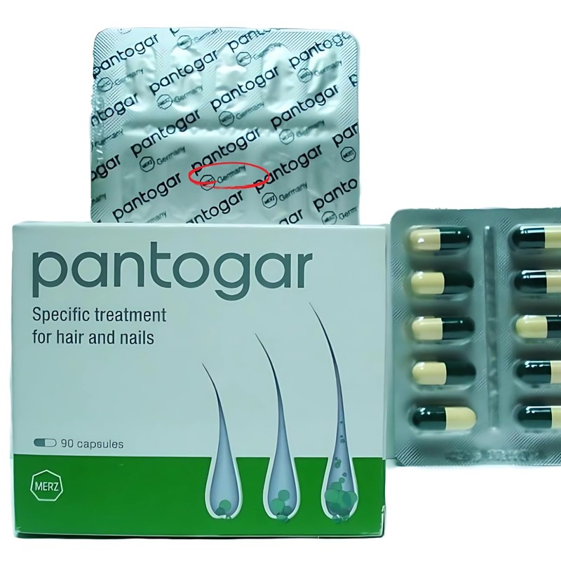 Pantogar Dietary Supplement Hair and Nail Support Original German Formula