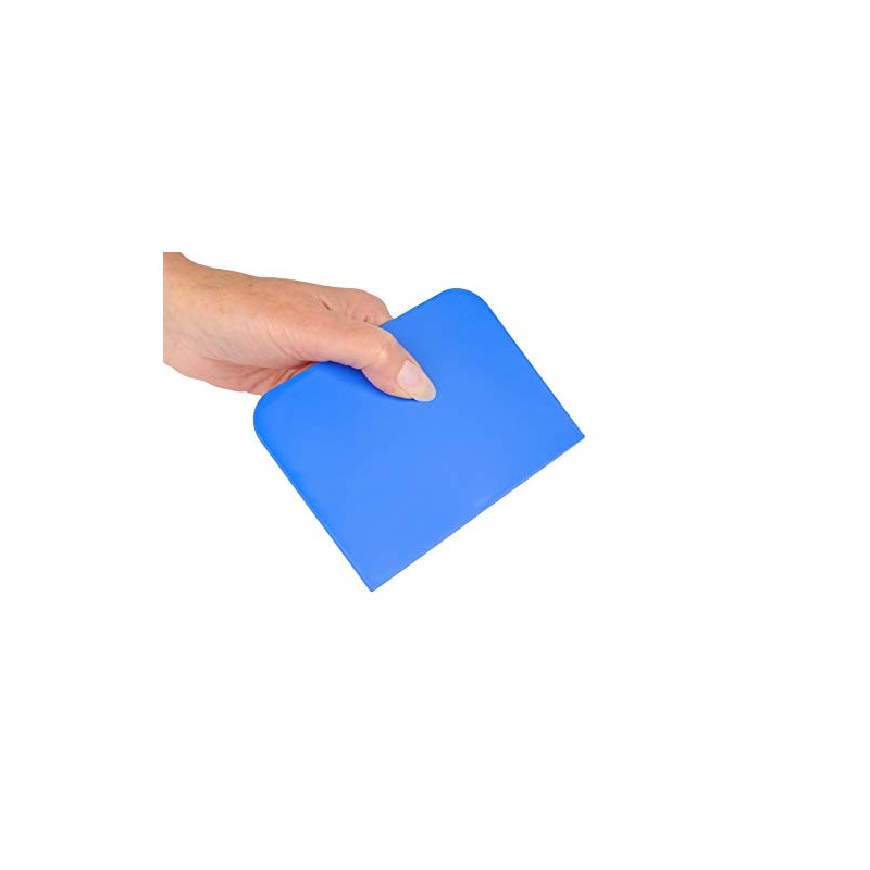 Linic Products UK Made Flexible Plastic Scrapers, Set of 3,