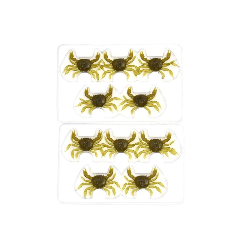 Five Star Fresh Peeling Crab Worm, Crab Worm, Black Dye,