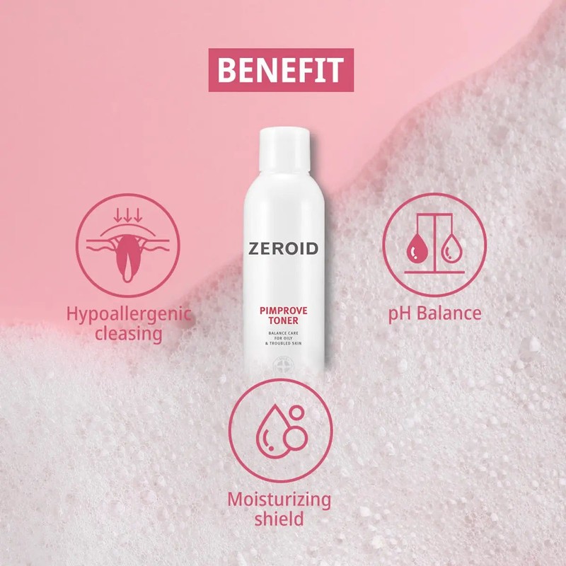 ZEROID Pimprove Foaming Cleanser