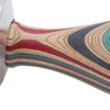 Colorful Wood Coffee Flat Tamper Stainless Steel Base Powder Hammer