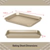 Glad Premium Nonstick Cookie Sheet – Heavy Duty Baking Pan