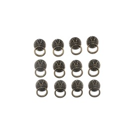 Pokinge 12 Pcs Dragon Head Knobs Antique Cabinet Handles Metal Vanity Cabinet Handle with Screws for Door Cupboard Closet Drawer Pulls