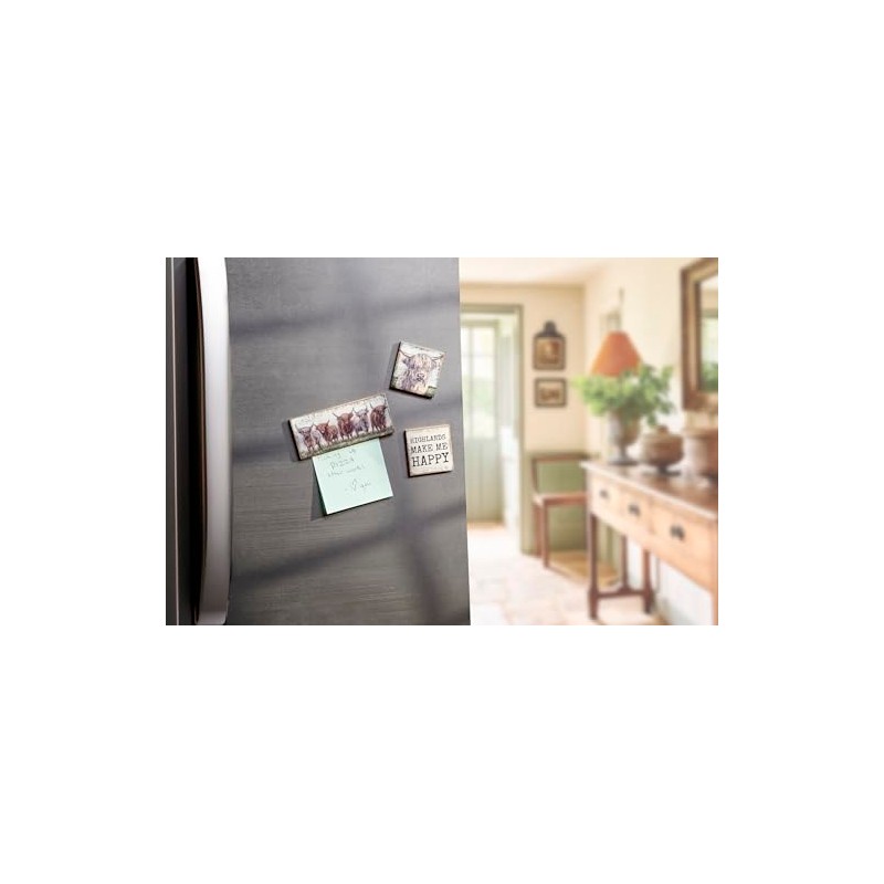 Primitives by Kathy Highland Cows Magnet Set