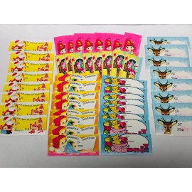 48 Vintage Christmas Self Stick Gift Tags