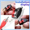 YIMATEECO RCA to Speaker Wires Adapter, 5pcs Speaker Connectors Phono