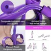 Versatile Fitness Resistance Bands with Foot Pedals - Multi-Functional Exercise