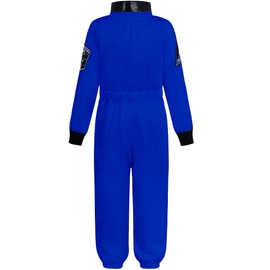 Aoiviss Astronaut Costume for Kids, Space Costume Space Suit for Boys Girls NASA Astronaut Cosplay Role Play Dress Up
