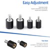 Glarks 24pcs Anti-Vibration Standoffs and Rubber Damper Balls Set Includes