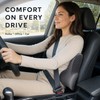 Memory Foam Lumbar Support Cushion for Car & Office Chair