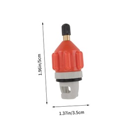 Kisangel Lightweight Portable Inflatable Adapter Set for Air Pump Suitable for Kayak Paddle Boards