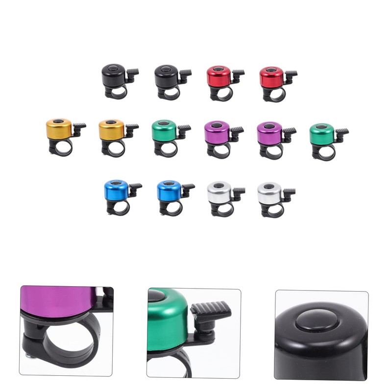 Outanaya Tough Alloy Bike Bell Versatile Handlebar Cycling Bell Sound