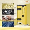 100x-250x Pocket Microscope for Kids Adults, Protable Handheld Miniscope, Mini