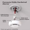 Kidde Quick Connect Smoke Detector Adapter Plug, Smoke Alarm Wiring