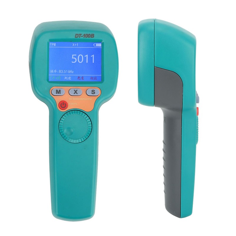 Digital Handheld Stroboscope Measuring 60‑999999rpm Non Contact Strobe Tachometer LED