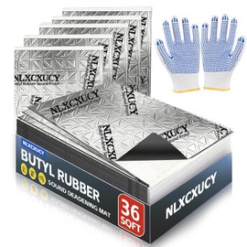 Automotive Sound Deadening Material - 36 sqft Noise Insulation