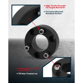 KAX 3" Leveling Lift Kit Fit for 2007-2024 Chevy Silverado /1500 GMC Sierra 1500，Suspensions Strut Spacers Raise the Front 3 inch