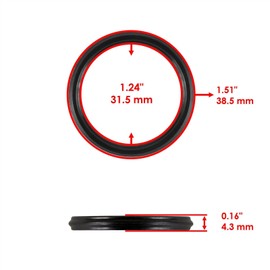 Replacement Powersports Parts – High-Performance Components for Rear Brake Drum Seal For Honda TRX300FW FourTrax 300 4X4 88-2000 91351-HB3-004 Model-NK02-3510