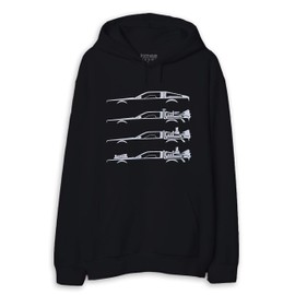 DELOREAN BTTF VOLVER AL FUTURO HOODIE SUDADERA ROTT WEAR