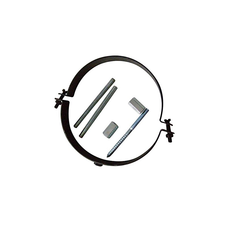 KaminoFlam Pipe Clip Pipe Holder 120 mm – Stove Pipe