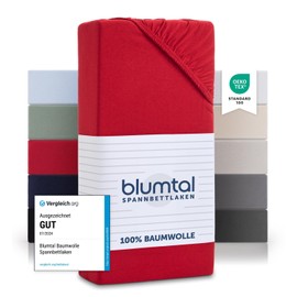 Blumtal Basics Fitted Sheet, 100% Cotton.