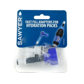SAWYER Outdoor Water Purification Filter Spare Parts Bucket Bucket Conversion Inline Quick Fill Adapter Screw Coupling Kit Sawyer Accessories (SP115 Fast Fill Adapters for Hydration Packs)