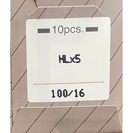 Needle It Up with 100 Organ HLx5 Needles for Sewing Machine - Size 100/16