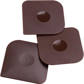 Juego de herramientas de raspador de platos de plástico, raspador de alimentos de nailon para cocina, limpiador de sartén de hierro fundido, limpiador