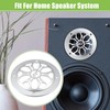 A ABSOPRO 4" Car Speaker Grille Cover Round with Screws