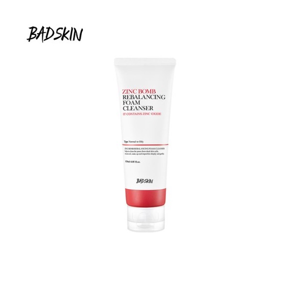Other BAD SKIN Zinc Bomb Rebalancing Foam Cleanser 120ml