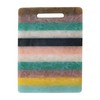 Creative Co-Op Marbled Resin Striped Cheese and Serving Board with