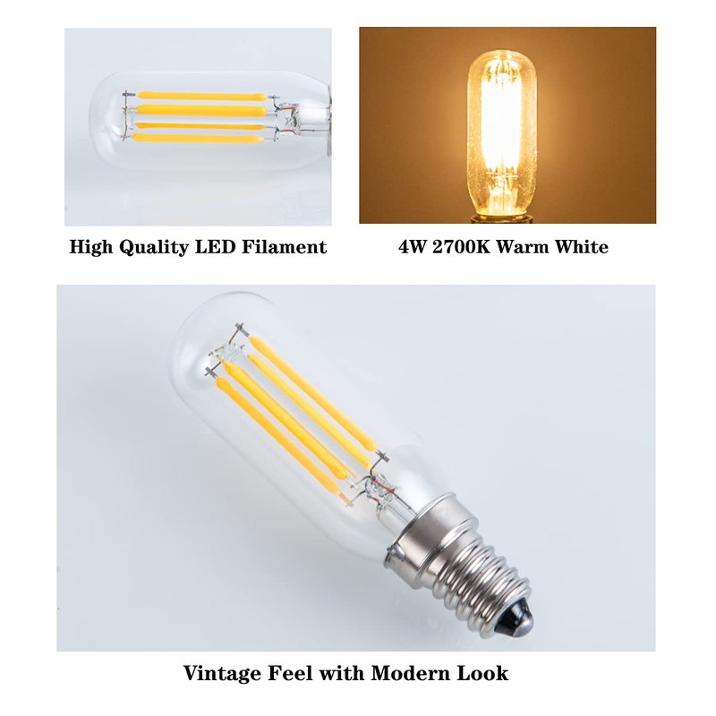 SHUWDKAR E14 LED Bulb 4W Equivalent 40W LED Candelabra Bulb