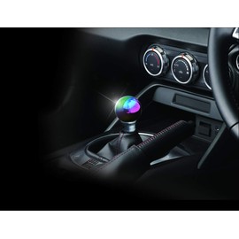 Carmate RA139 Car Shift Knob RAZO Shift Knob R 4.9 oz (140 g) 1.9 inches (49 mm) Neochrome