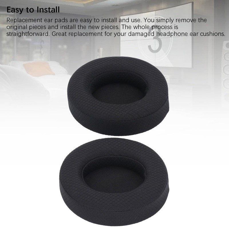 Replacement Ear Cushions for Kraken Pro V2, Kraken 7.1 V2,