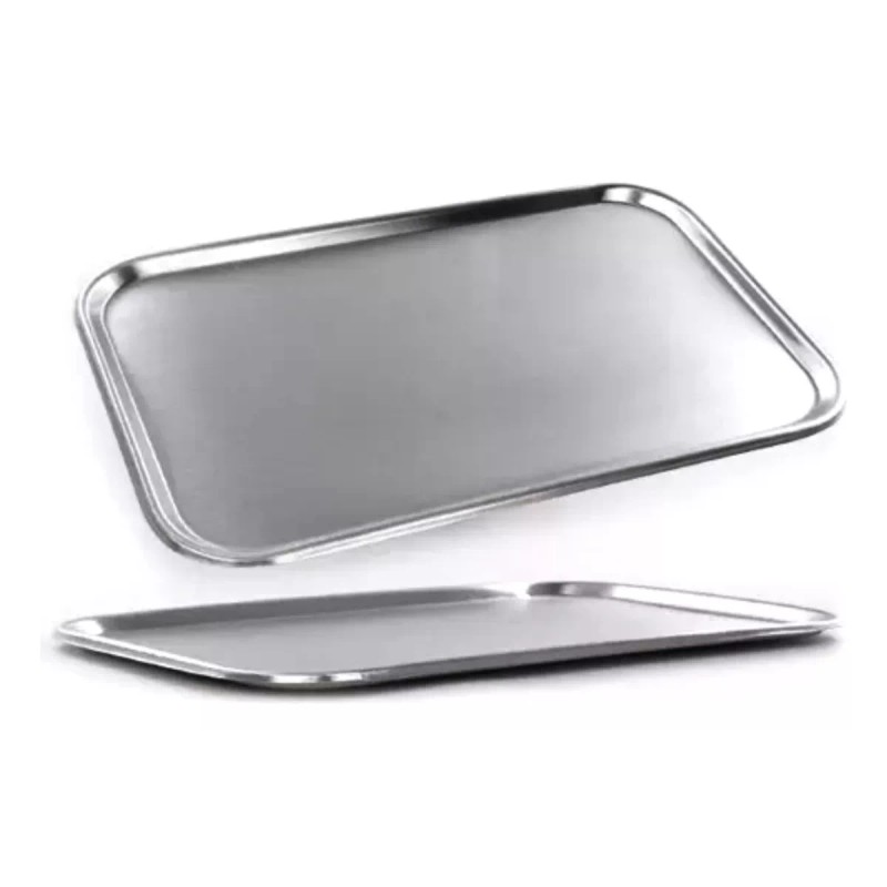 Hergom Premium Estuche De Disección Y Charola Mayo Acero Inox