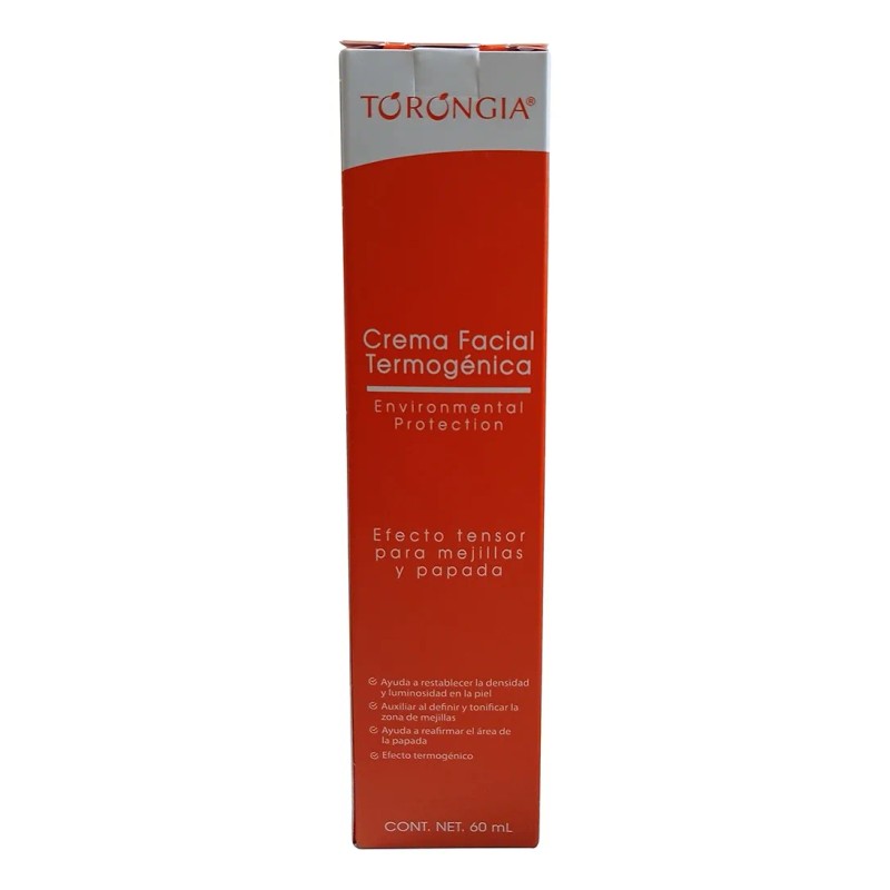 2pzs Cremas Facial Torongia Termogénica Tensor Rostro Papada