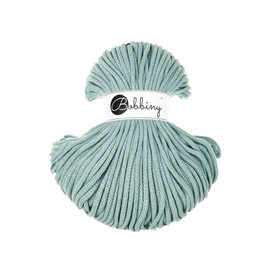 Bobbiny Premium Cords 5 mm - Rope Yarn 100 m 100% Cotton (Dugg Egg Blue)