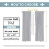 ChrisDowa Cortinas 100 opacas para recámara con forro negro, 2