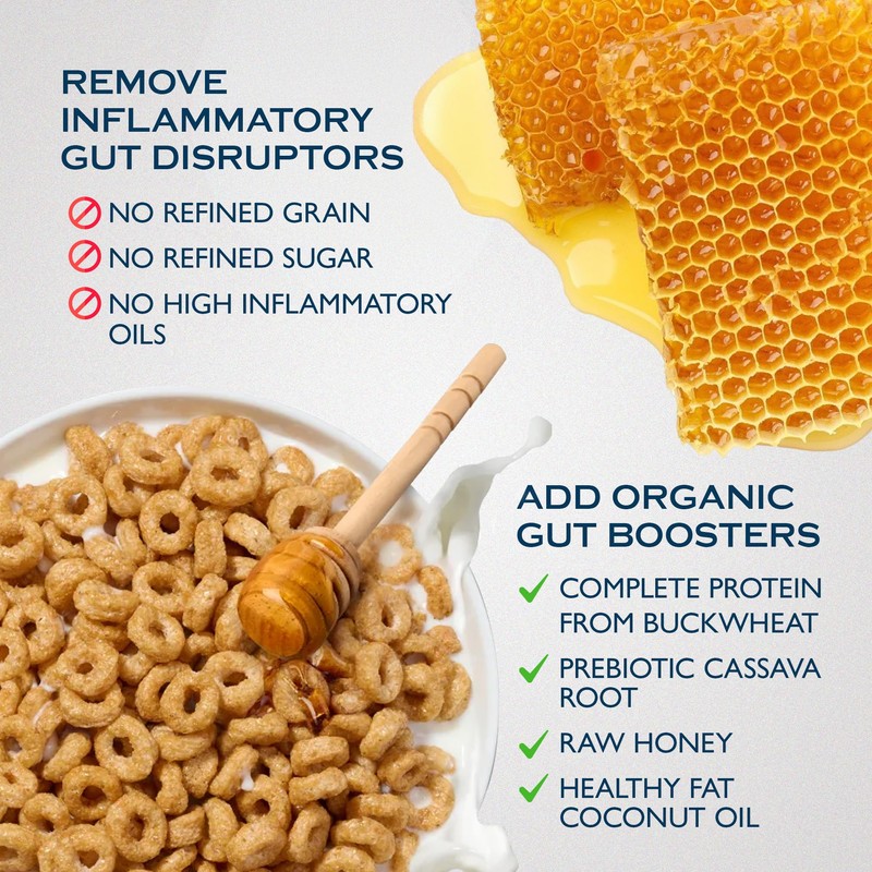 Lovebird Organic Gluten Free Cereal, Sampler Pack – Prebiotic Fiber,